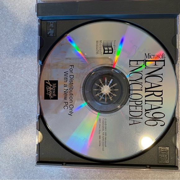 VINTAGE Microsoft Home Encarta 96 Encyclopedia For PC CD-ROM Complete - Picture 5 of 6